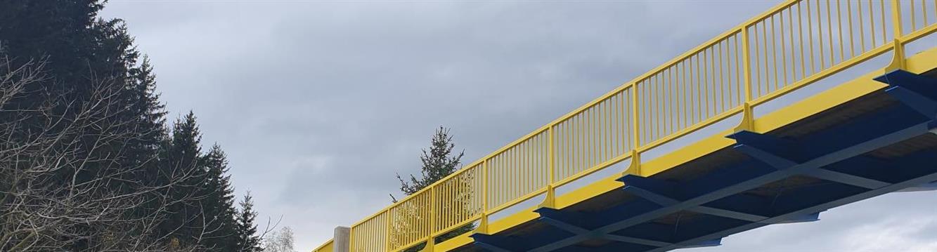 Obnovljen most na kolesarski poti Štrekna